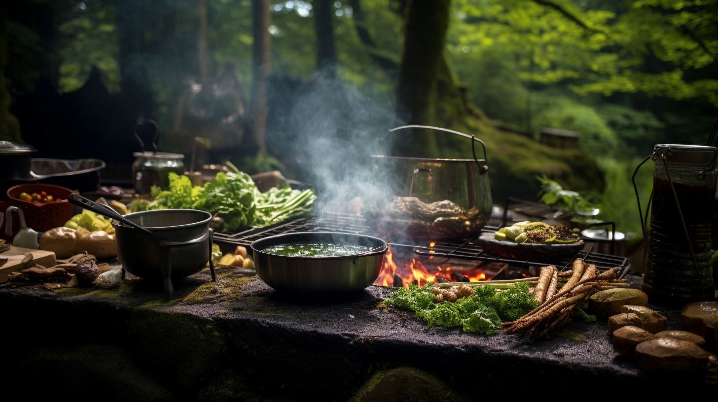 Natürliches Kochen und Grillen in der freien Natur: Ein Erlebnis für alle Sinne
