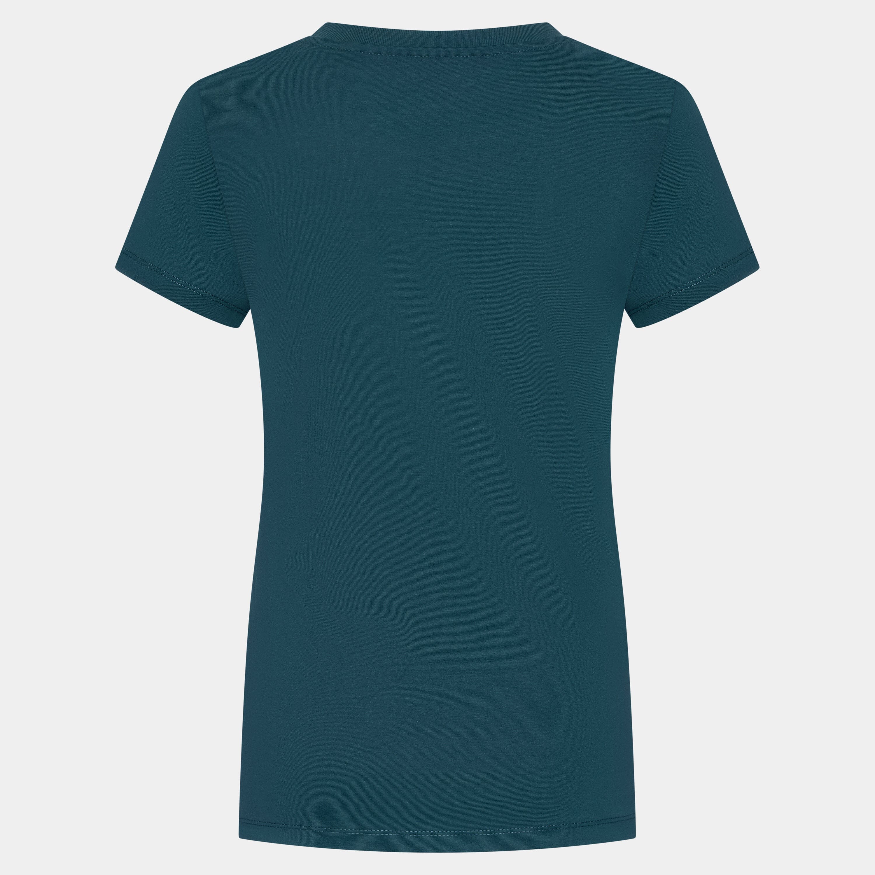 Dark Teal - Premium Damen Organic Shirt Lady-Shirts Wildspark 