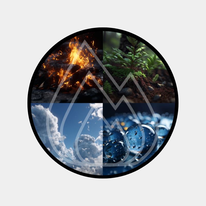 Elements of Life - Premium Organic Shirt Unisex-Shirts Wildspark 