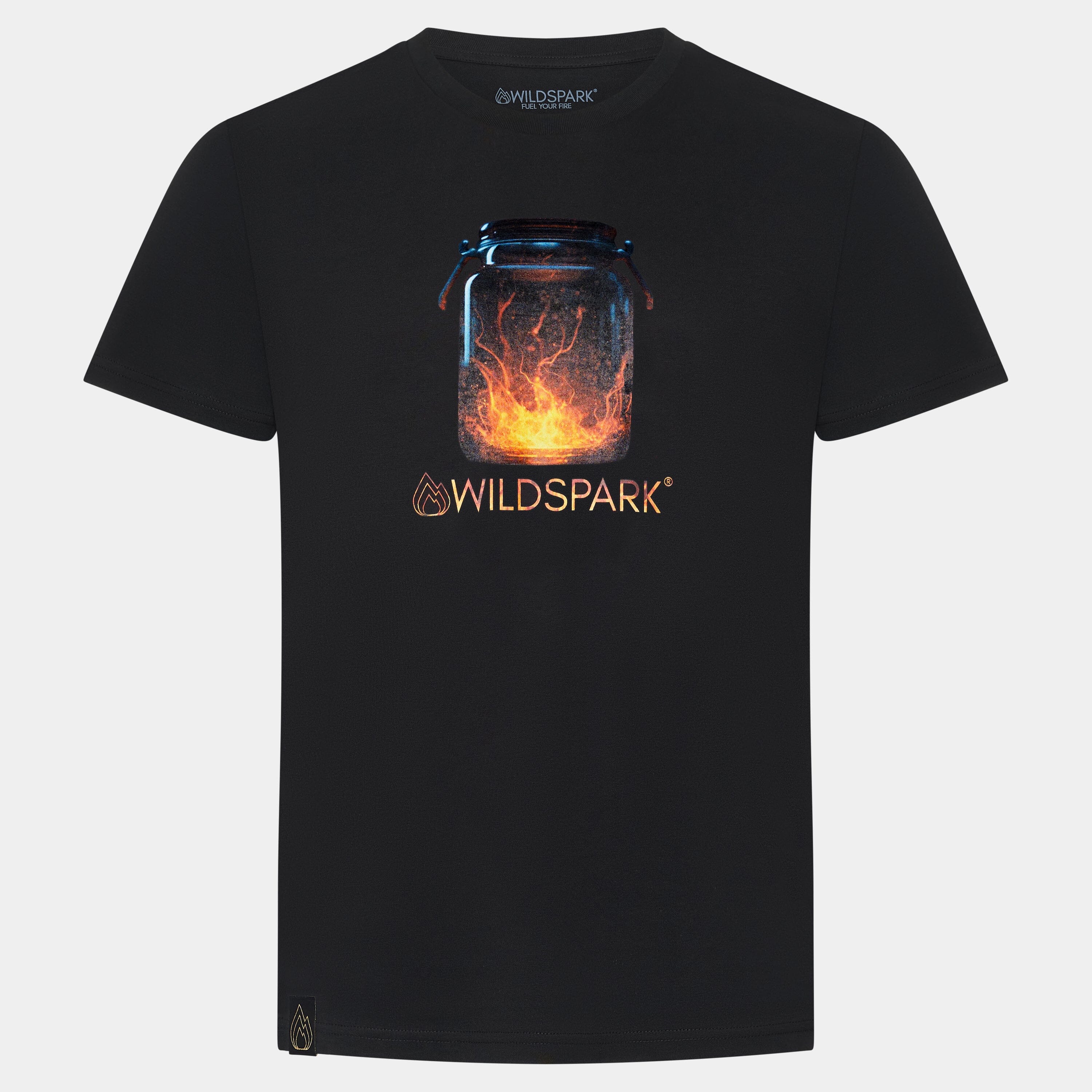 Spark Jar - Premium Organic Shirt Unisex-Shirts Wildspark Schwarz XS 