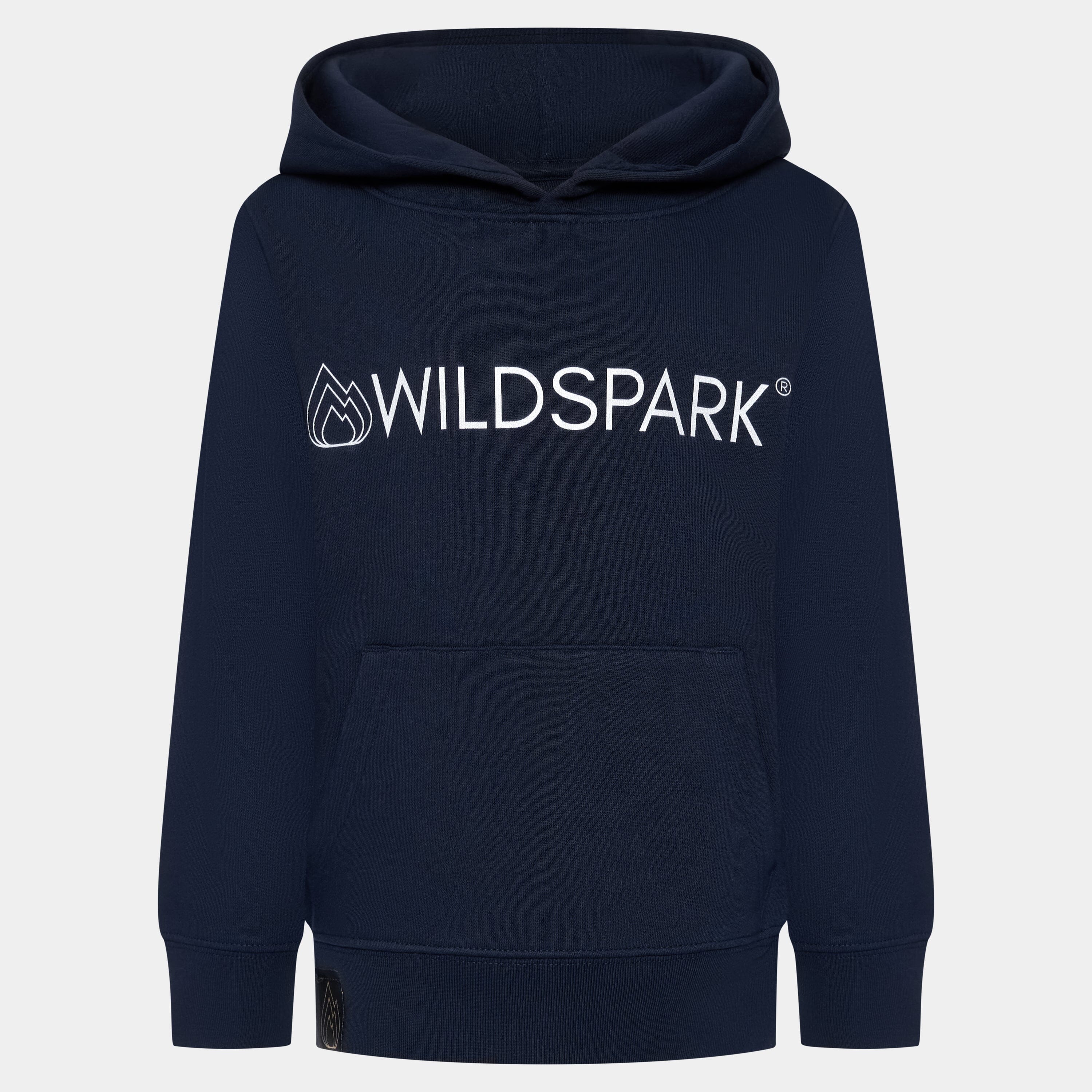 Wildspark Classic - Kinder Organic Hoodie Kids & Babys Wildspark Navy Blau 110/116 (5-6) 