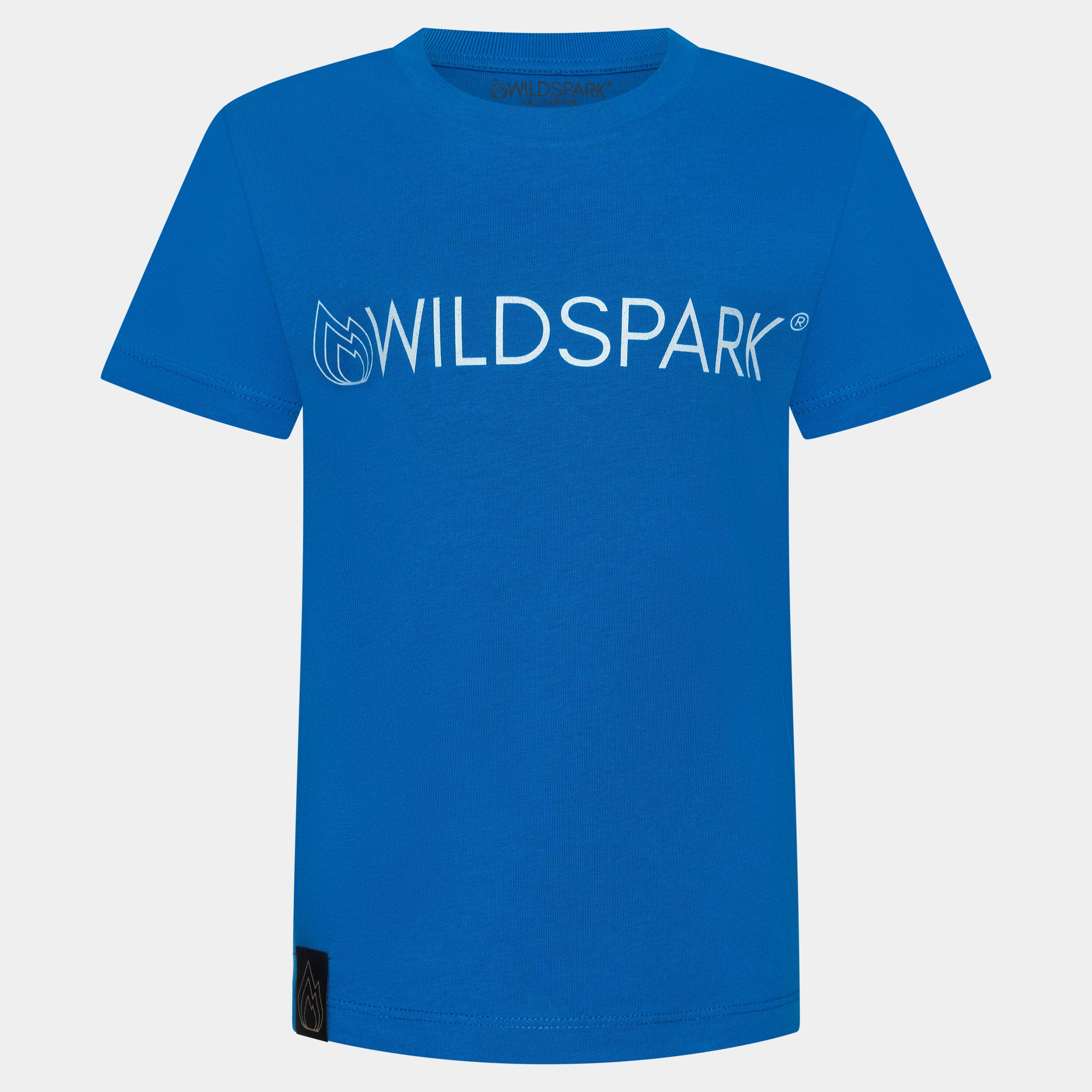 Wildspark Classic - Kinder Premium Organic Shirt Kids & Babys Wildspark Royal Blau 98/104 (3-4) 